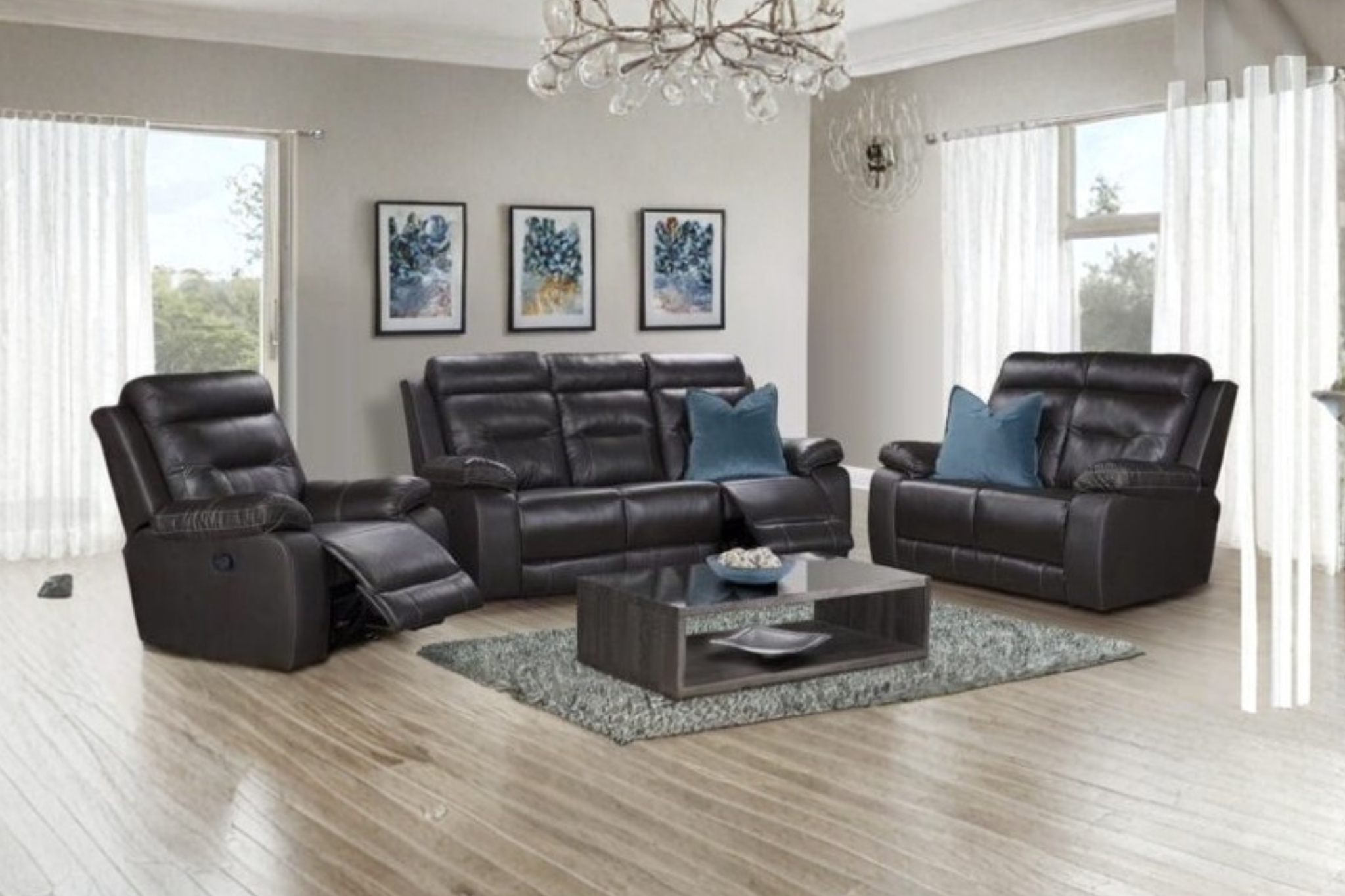 Angelina 3 Piece Lounge Suite – Joosubs