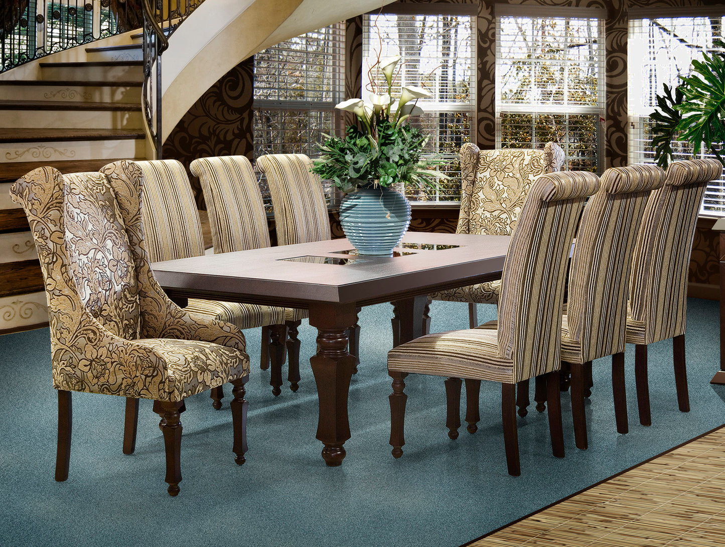 Casablanca 9 pce Dining Table and Chairs