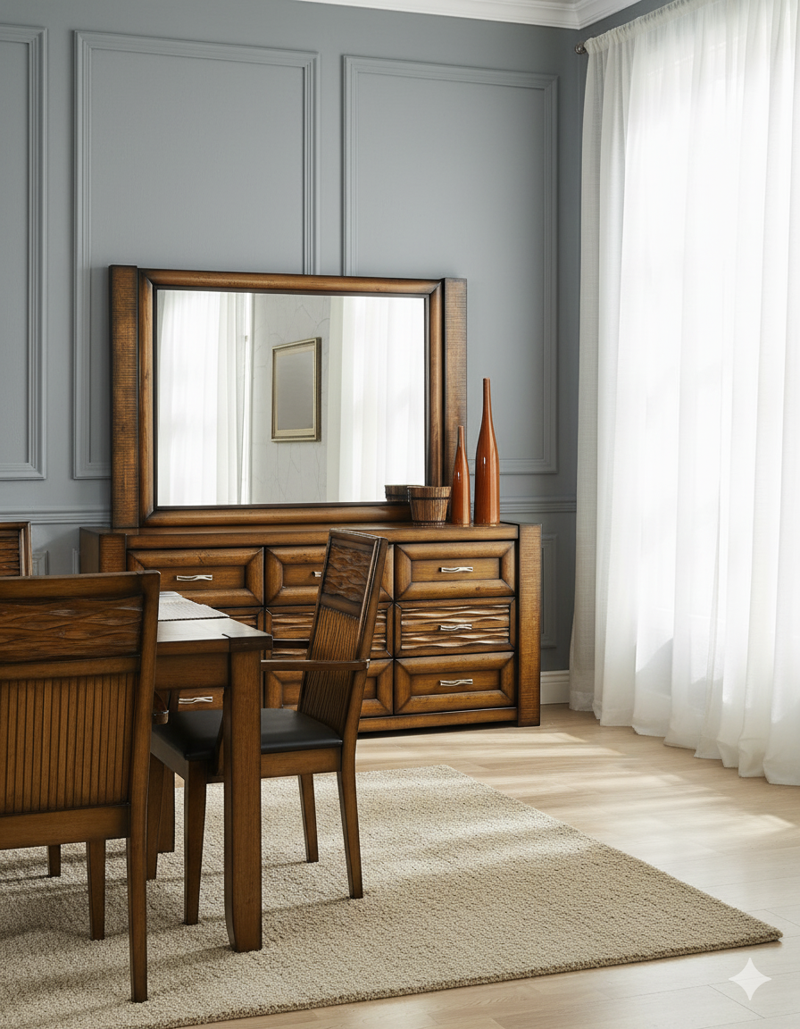 Rebecca Sideboard + Mirror