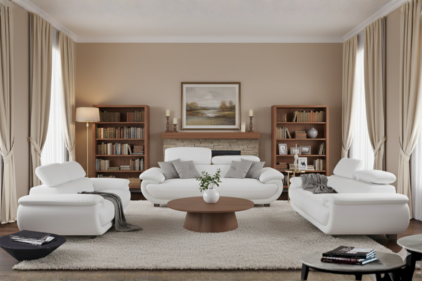 Moderna 3 Piece Lounge Suite