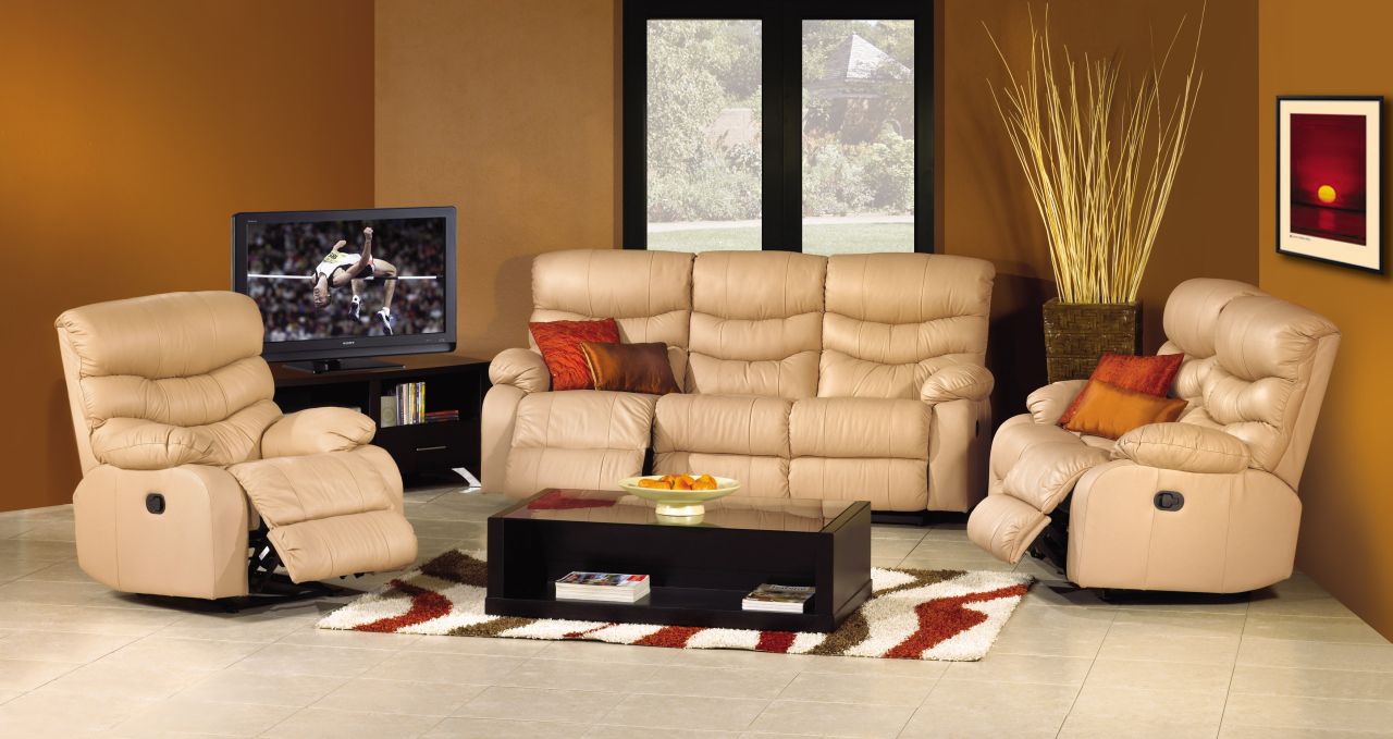 Verona 3 pce 5 Action Reclining Lounge Suite