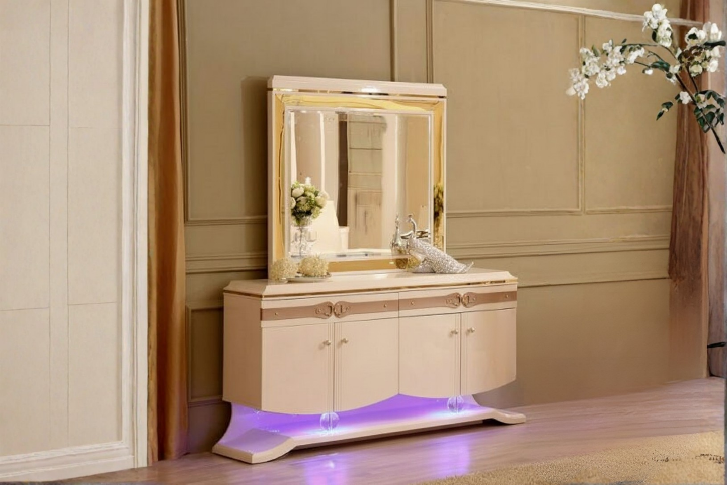 Chanel Sideboard + Mirror