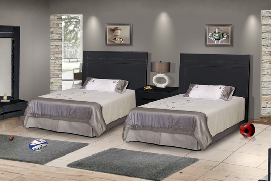 Delta Twin Headboards & Pedestal
