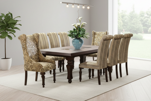 Casablanca 9 Piece Dining Table and Chairs